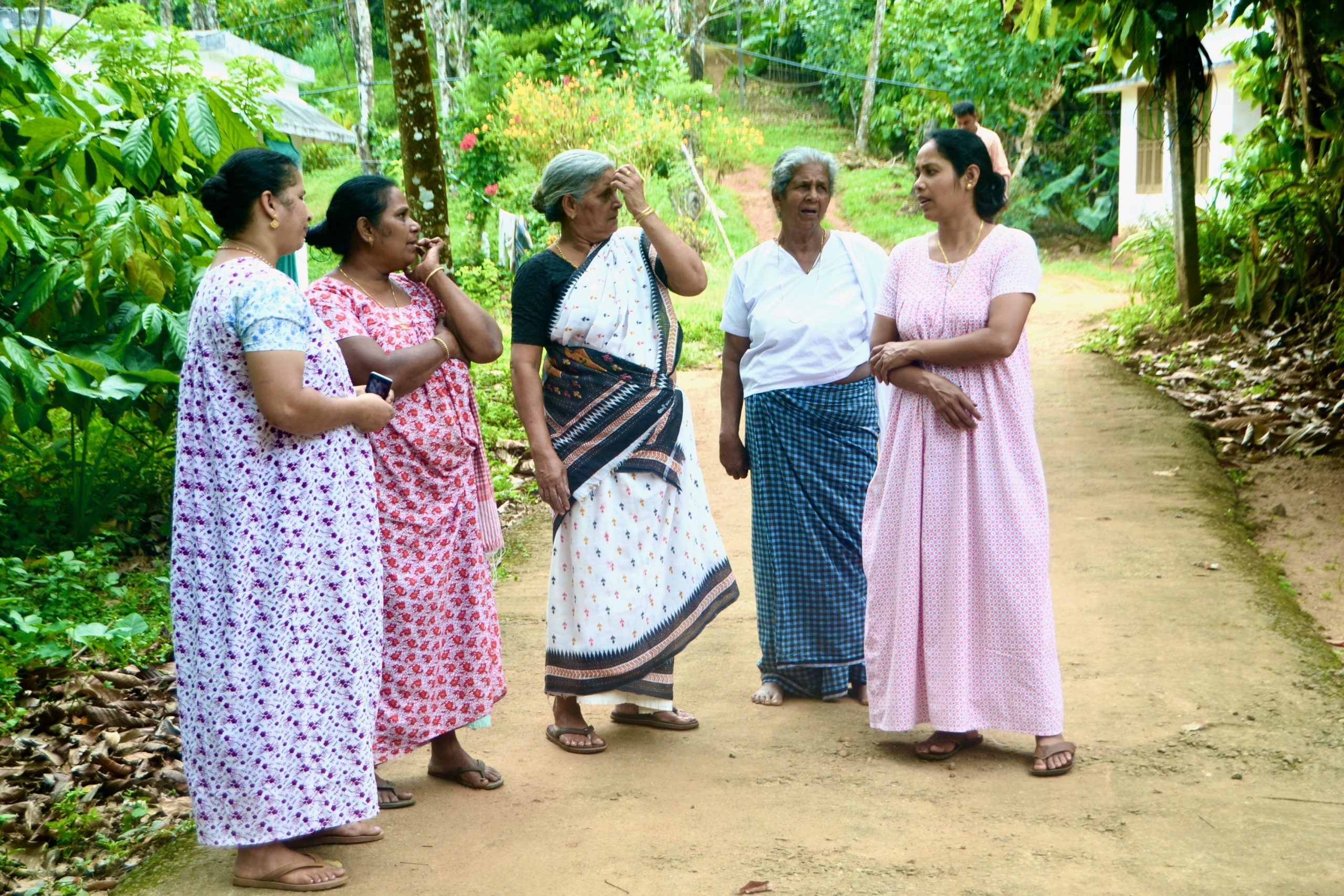femmes indiennes cooperative cacao go ground india silva cacao terroir kerala