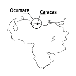 carte pays geographie venezuela ocumare choclat cacao de pedro
