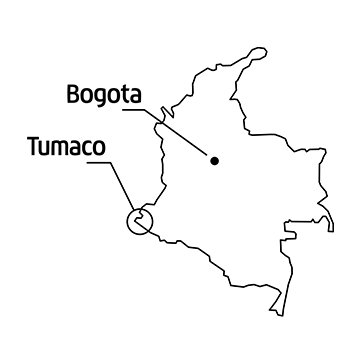 carte region clombie tumaco bean cacao de specialite lucifeves daubrac